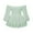 Green, variant on Ladies Loose Ruched Jumpsuit, Summer Women Lace Boat Neck Long Sleeve Elastic Waist Flouncing Bodysuit Siamese Trousers