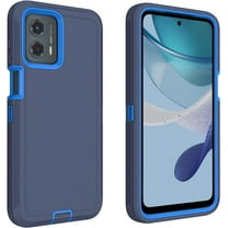 Designed for Motorola G 2023 Heavy Duty Case, Triple Layer Protection Shockproof Dropproof Dustproof Anti-Scratch Phone Case Cover for Motorola G 2023,Blue