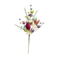 thumbnail image 2 of Rama de de Huevo de Pascua, Ramita de Bayas Coloridas, Flor Decorativa Artificial para Centro de Mesa de Primavera, Jardín, Florero para El, 2 of 9
