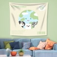 thumbnail image 2 of Tapiz de pared que protege el medio ambiente y abraza la vida verde, 2 of 3