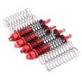 thumbnail image 4 of À l'Avant et à l'Arrière, Alliage d'Aluminium Résistant à l'Usure Stable pour 1/10 Voiture à Télécommande Rouge, 4 of 8