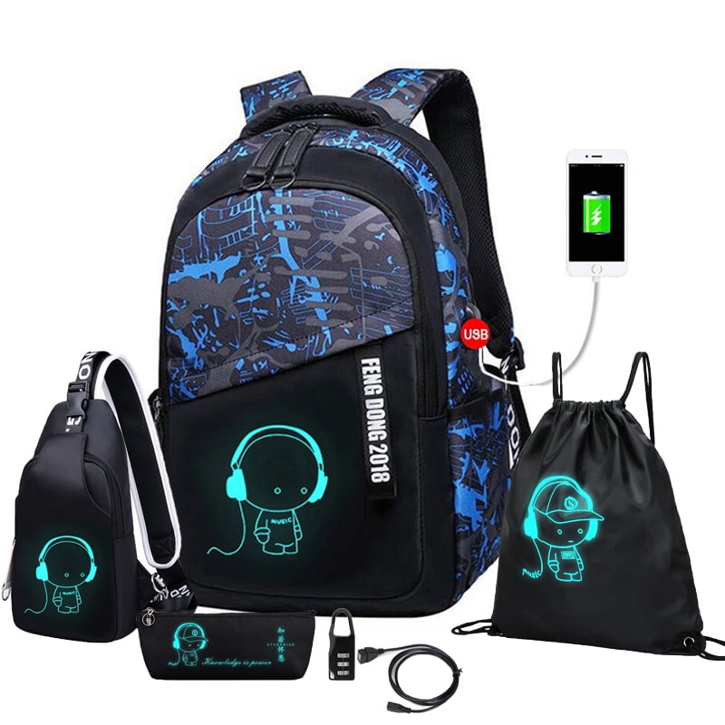 Waterproof Luminous Kids Backpack Children School Bags For Boys Orthopedic School Backpack Primary Schoolbag Book Bag Mochila