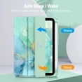 thumbnail image 3 of Slim Case for iPad Mini 6 2021 (8.3 Inch) - [Built-in Pencil Holder] Shockproof Cover Clear Transparent Back Shell, Auto Wake/Sleep for iPad Mini 6th Generation, 3 of 9