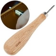 thumbnail image 3 of Leather Awl,Rhombus Awl Steel Cone Leather Tool Diamond Point Awl Enhanced Durability, 3 of 8