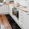 thumbnail image 5 of Merry Christmas Kitchen Rugs Sets of 2 Non Skid Washable, Winter Xmas Kitchen Doormat Farmhouse Style Decor Mats for Home Kitchen Floor 17x29 and 17x47 Inch DM109, 5 of 6