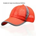 thumbnail image 3 of Miyanuby Unisex Breathable Full Mesh Baseball Cap Quick Dry Running Hat Lightweight Cooling Water Sports Hat, Rose Red, 3 of 3