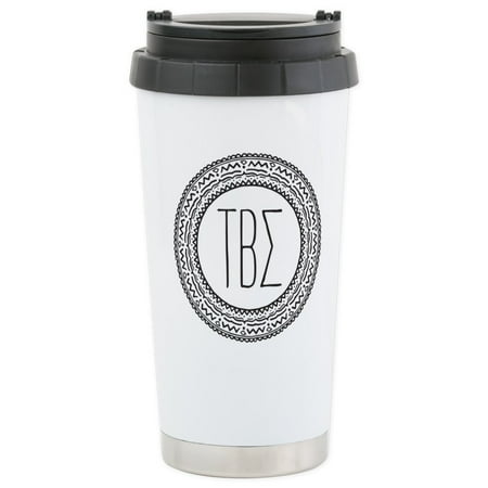 Beta Sigma Sorority - CafePress - Tau Beta Sigma Sorority Medallion Mugs - Stainless Steel Travel Mug, Insulated 16 oz. Coffee Tumbler