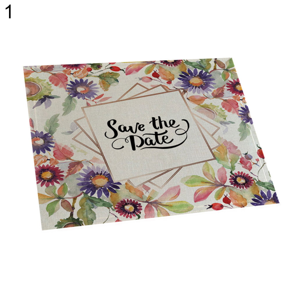 Details about   Thank You Letter Greetings Cards With Flower Print Single-page Type Patterns New 
