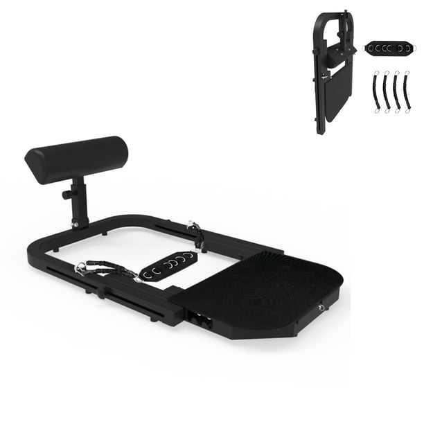 Banco de Hip Thrust Ajustable – Alta Resistencia – Altura Regulable – Cadera y Piernas – Negro
