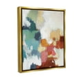 thumbnail image 4 of Stupell Industries Dynamic Abstract Hues Abstract Painting Gold Floater Framed Canvas Art Print Wall Art, 25 x 31, 4 of 10