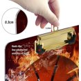 thumbnail image 4 of FMSHPON Basketball Clipboard Hardboard Wood Nursing Clip Board and Pull for Standard A4 Letter 13x9 inches, 4 of 7