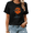 1-Black, variant on UNISHE Women's Grunge Butterfly Graphic Vintage Washed T-Shirt Short Sleeve Oversized Distressed Stamp Tee