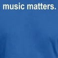 thumbnail image 3 of CafePress - Music Matters Men's Fitted T Shirt (Dark) - Men's Fitted T-Shirt, 3 of 4