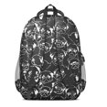thumbnail image 3 of Cartoon Pug Dog Backpack for School,Cute School Bag,Schoolbag with Adjustable Shoulder Straps & Padded Back,16.9 Inch, 3 of 5