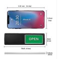 thumbnail image 2 of Open Closed Sign, Open Signs Privacy Slide Door Sign Indicator Banmo, 2 of 3