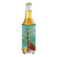 thumbnail image 2 of Carolines Treasures  Chinese Painted or King Quail Christmas Michelob Ultra Hugger for Slim Cans, 2 of 3