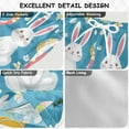 thumbnail image 2 of FORMRS Boys Swim Trunks Quick Dry Mesh Liner Boardshorts Sizes XS-XL, Blue Easter Bunny, 2 of 7