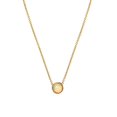 thumbnail image 1 of 14 Karat Yellow Gold Opal Necklace, 18", 1 of 1