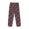 thumbnail image 5 of Goofa Red And Blue Cars Printed Soft Pajama Pants for Men, Wide Leg Comfy Casual Lounge Yoga Pants-X-Large, 5 of 9