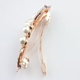 thumbnail image 4 of Elegante Perlas de Cristal Pinzas para Cabello Horquilla Diadema Mujer, Color Rosa / Rojo Sunnimix Crystal Hair Clip for Women, 4 of 8