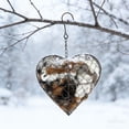 thumbnail image 3 of LITUSI 2026 New Handmade Alpaca Fiber Bird Nesting Heart, Outside Winter Tree Shelter for Wild Bird, Birds Nests Material Holder for Garden Hummingbird Birdhouse, Hummingbird Houses Nest Boxes, 3 of 6