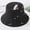 Black, variant on Sun Hat New Fashion Graffiti Men Women Summer Hat Couple Lovers Flat Top Packable Bucket Hat Unisex Fishing Fisherman Cap