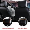 thumbnail image 3 of Leadwolf 2PCs Front Car Seat Covers Leather for toyota for Highlander 2001-2013 2 Seats Airbag Compatible Waterproof Soft Front Set Cushion Protector Beige, 3 of 7
