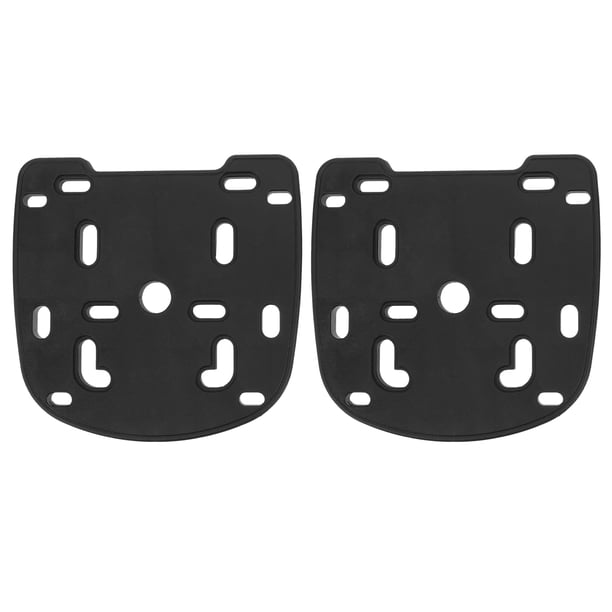 2 portaequipajes para motocicleta, adaptador resistente para almacenamiento de motocicletas, soporte de montaje de equipaje engrosado, accesorio para motocicleta