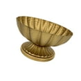 thumbnail image 3 of jicheng French Urn Planter Basin Flower Planter for Dining Table Bedroom Living Room 18cm Deep Gold, 3 of 9