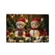 thumbnail image 1 of Yhmxh Alfombrillas de baño para baño Alfombra de baño Tapete navideño absorbente para cocina y baño Decoración del baño, 1 of 5
