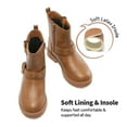 thumbnail image 5 of DREAM PAIRS Girls Ankle Boots Waterproof Side Zipper Booties for Little Kid/Big Kid, 5 of 6