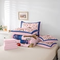 thumbnail image 6 of Homewish Teens Chic Floral Mushroom Bedding Comforter Set 7pcs,Ladybug Moth Dragonfly Queen Bedding Sets Super Cozy,Exotic Style Queen Sheet Sets,Ultra Soft Home Decor,Reversible, 6 of 8