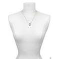thumbnail image 3 of Delight Jewelry Goldtone Beaded Clear Crystal Horseshoe with Good Luck Best Mom Ever Charm Necklace, 3 of 4