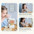 thumbnail image 4 of Teamson Kids Little Chef Santa Barbara Wooden Healthy Dessert Set with 27 Food Accessories with Oven & Blender, White, 4 of 14