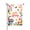 Color 2, variant on Amhnf Floral Welcome Garden Flag With Pink Roses And Bees For Home Outdoor Garden Yard Decor 12x18 inch