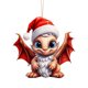 thumbnail image 2 of ¡Oferta del Mes!, Decoración navideña de dinosaurio acrílico para bebés con forma de dragón, bonita decoración para árbol de Navidad, decoración para el hogar Akmoler, 2 of 8