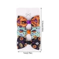 thumbnail image 3 of Halloween Children's Bow Hairpin Set With Printed Halloween Elements, 3PC In A Pack, 3 of 3