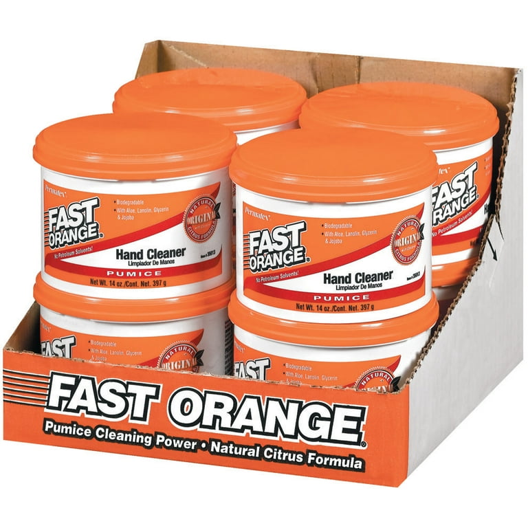 Fast Orange® Pumice Cream Hand Cleaner, 14 OZ – Permatex