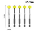 thumbnail image 1 of 3/4/5pcs Cross Magnetic ring Screwdriver Bit Alloy Steel Anti-Slip Drill Bit PH2 5PCS 65mm, 1 of 9