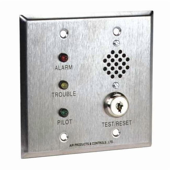 Air Products & Controls Remote Alarm Accessory,4-1/2" L MS-RH/KA/P/A/T