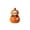 Multicolor-B, variant on Halloween Skull Bat Resin Figurine, Cute Bat Statue Holding Pumpkin Candy Bucket, Spooky Tabletop Ornament for Home Party Decor