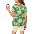 thumbnail image 6 of Grblisyd Girls Hawaiian Outfits Tops + Elastic Waist Shorts Clothing Sets Summer Clothes 1-13 Years, 6 of 6