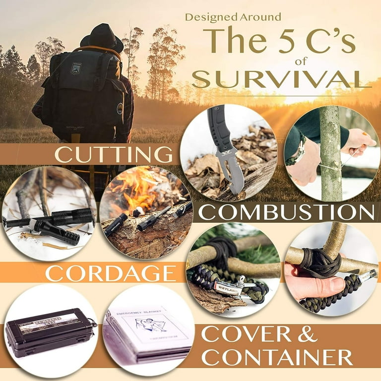 WEYLAND Survival Kit Outdoor Tactical Emergency Survival Gear