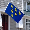thumbnail image 3 of Aihccy West Sussex Flag with Brass Grommets Size - 3x5Ft, 3 of 3