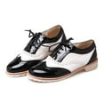 thumbnail image 5 of uvwlwu Flat Shoes for Women Vintage Casual Flat Shoes For Available In Wide Range Of Sizes, 5 of 5