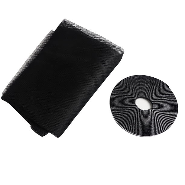 Irfora Pantalla de malla de ventana Reemplazo de pantalla enrollable de pantalla de 4 x 5 pies para puerta de ventana y protección de pantalla de patio Pantallas de patio con cinta adhesiva Irfora Pantalla de malla