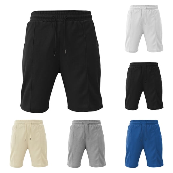 Men's All-Match Solid Color Running Train Trousers Slim Fit Tapered Joggers With Zipper Pockets Quick Dry Lightweight Stretchy Breathable Athletic Gym Workout Casual Daily Hiking