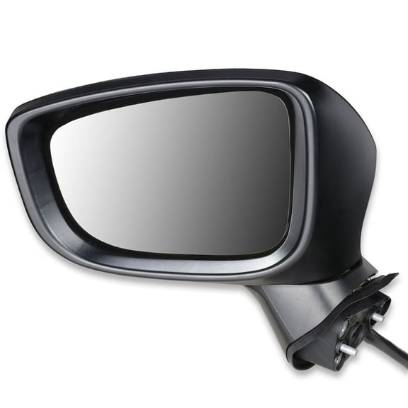 DNA Motoring OE Style Power Driver Left Side View Door Mirror for 2014-2015 Mazda 3