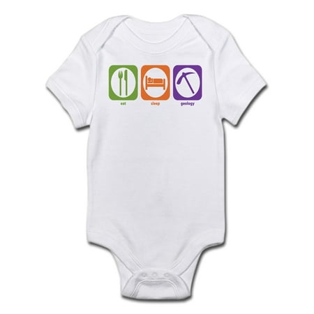 

CafePress - Eat Sleep Geology Infant Creeper - Baby Light Bodysuit