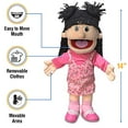 thumbnail image 2 of 14" Susie, Peach Girl, Hand Puppet, 2 of 6